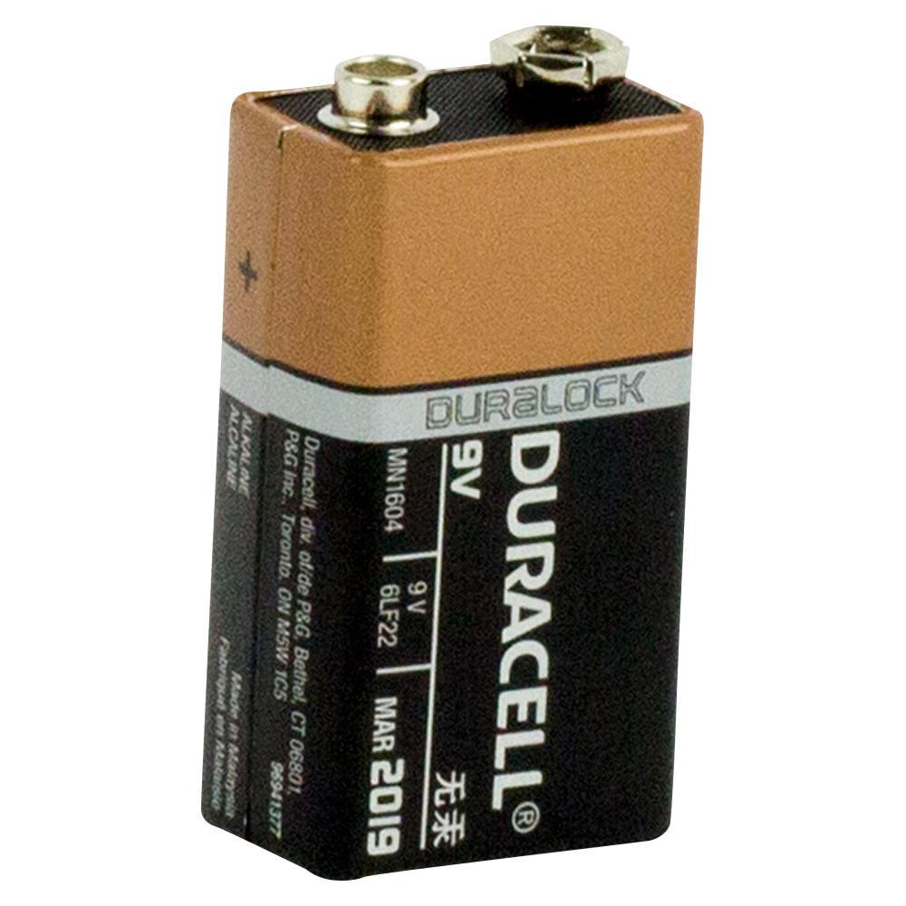 Duracell COPPERTOP 9V MN1604 Alkaline Bulk