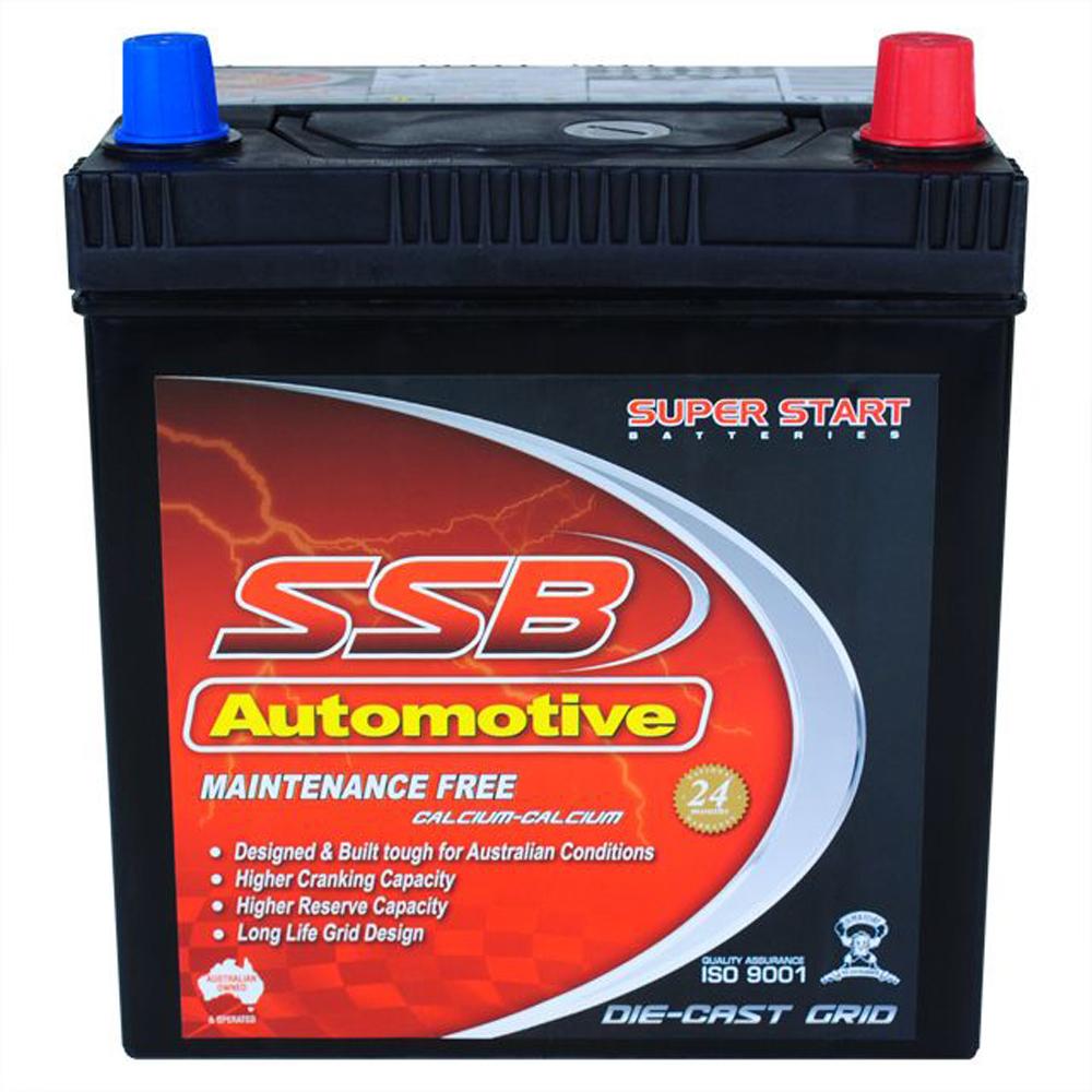 SS40ZAL High Performance Maintenance Free Car Battery
