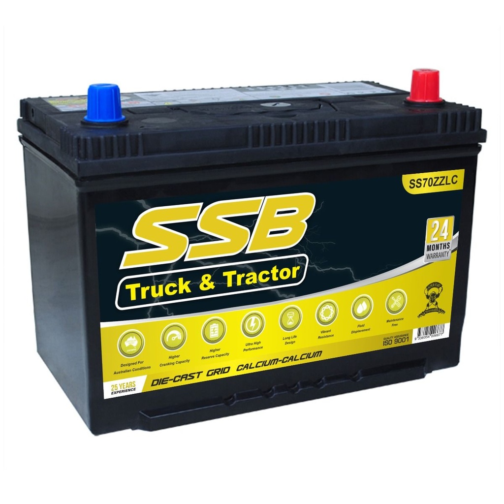 SS70ZZLC High Performance Maintenance Free 4WD & Truck Battery