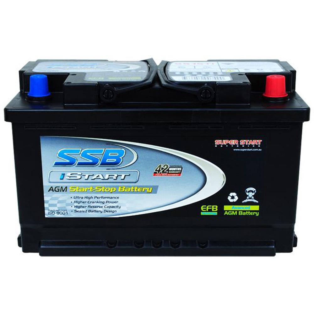 SS75Ti High Performance AGM Stop Start Battery