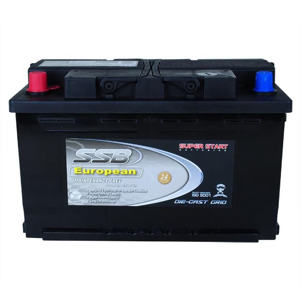 SS75TL High Performance Maintenance Free Car Battery