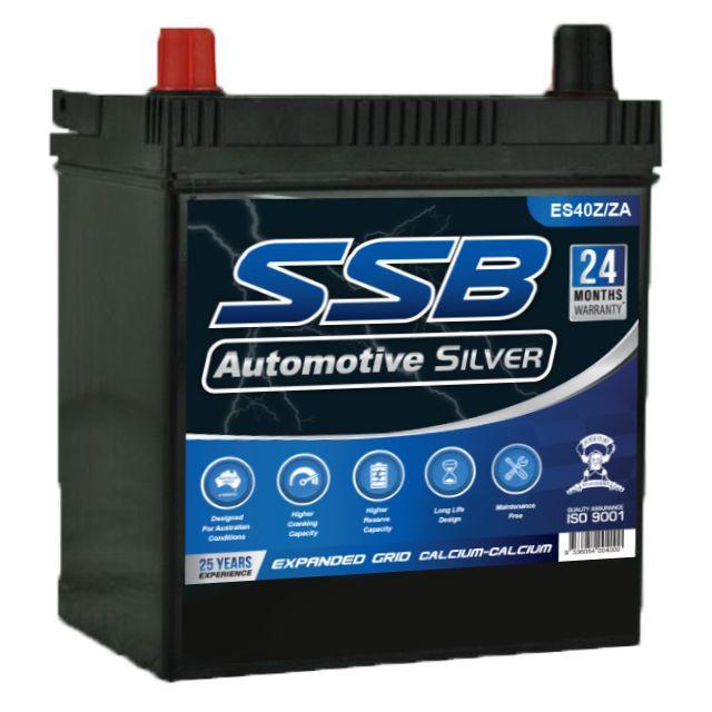 SSB 12V 350CCA ES40Z / ZA Expand Grid Maintenance Free Car Battery