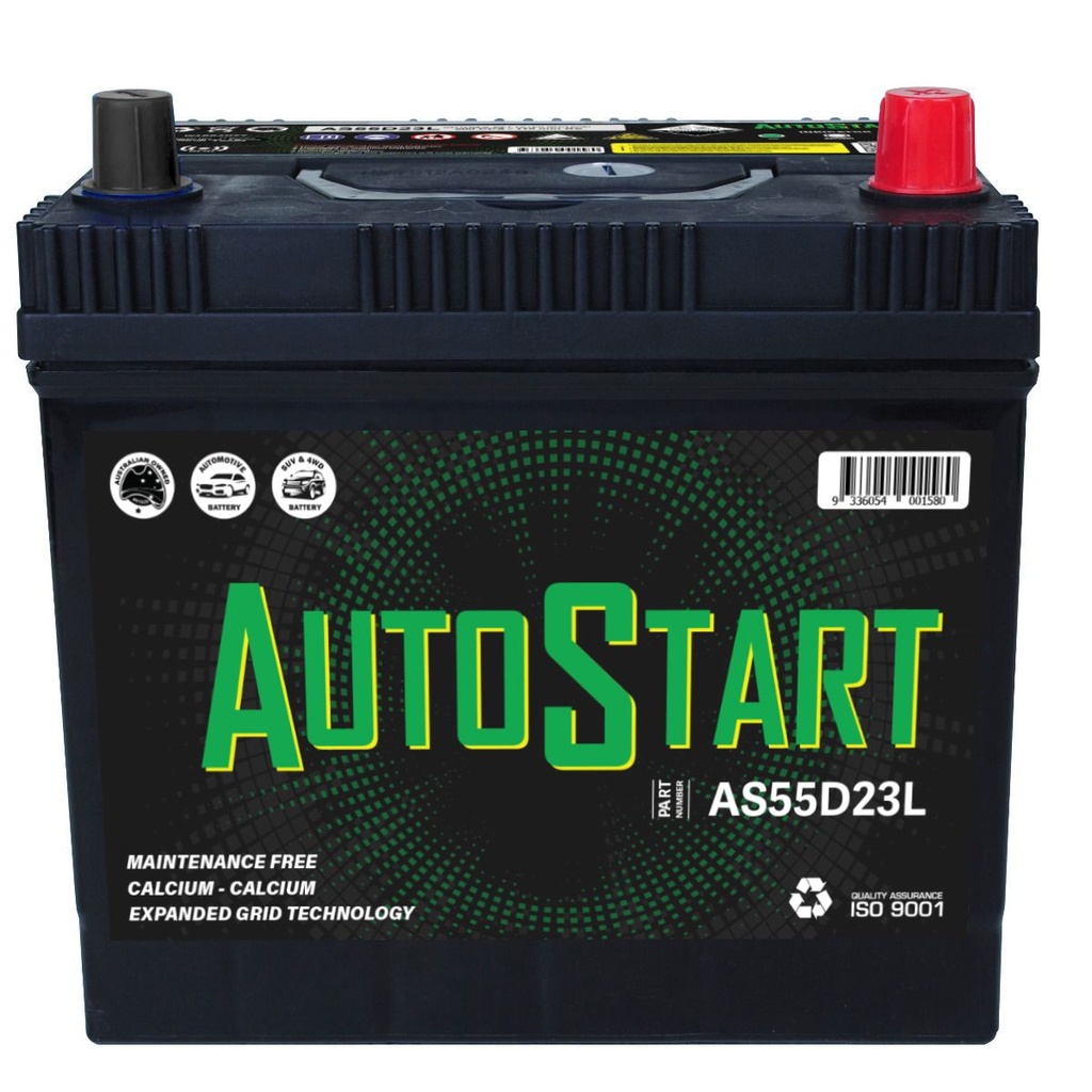 SSB 12V 500CCA Auto Start AS55D23L Economy Maintenance Free Automotive & 4WD Battery