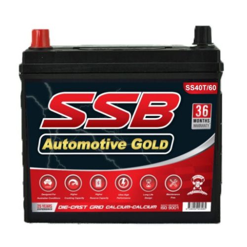 SSB 12V 520CCA SS40T/60 High Performance Maintenance Free Car Battery