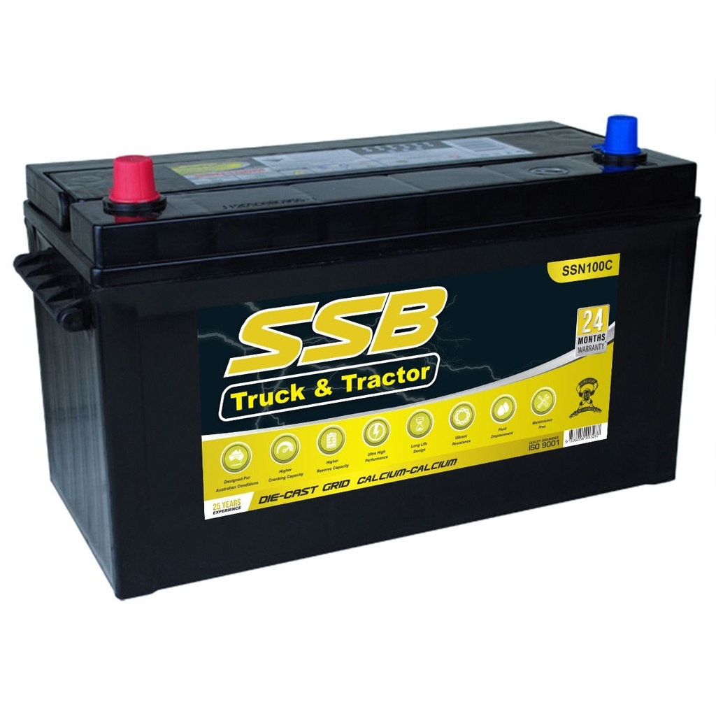 SSN100C High Performance Maintenance Free Truck Battery