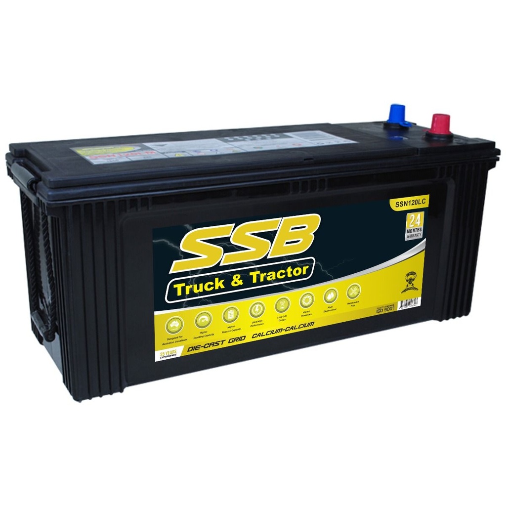SSN120LC High Performance Maintenance Free Truck Battery