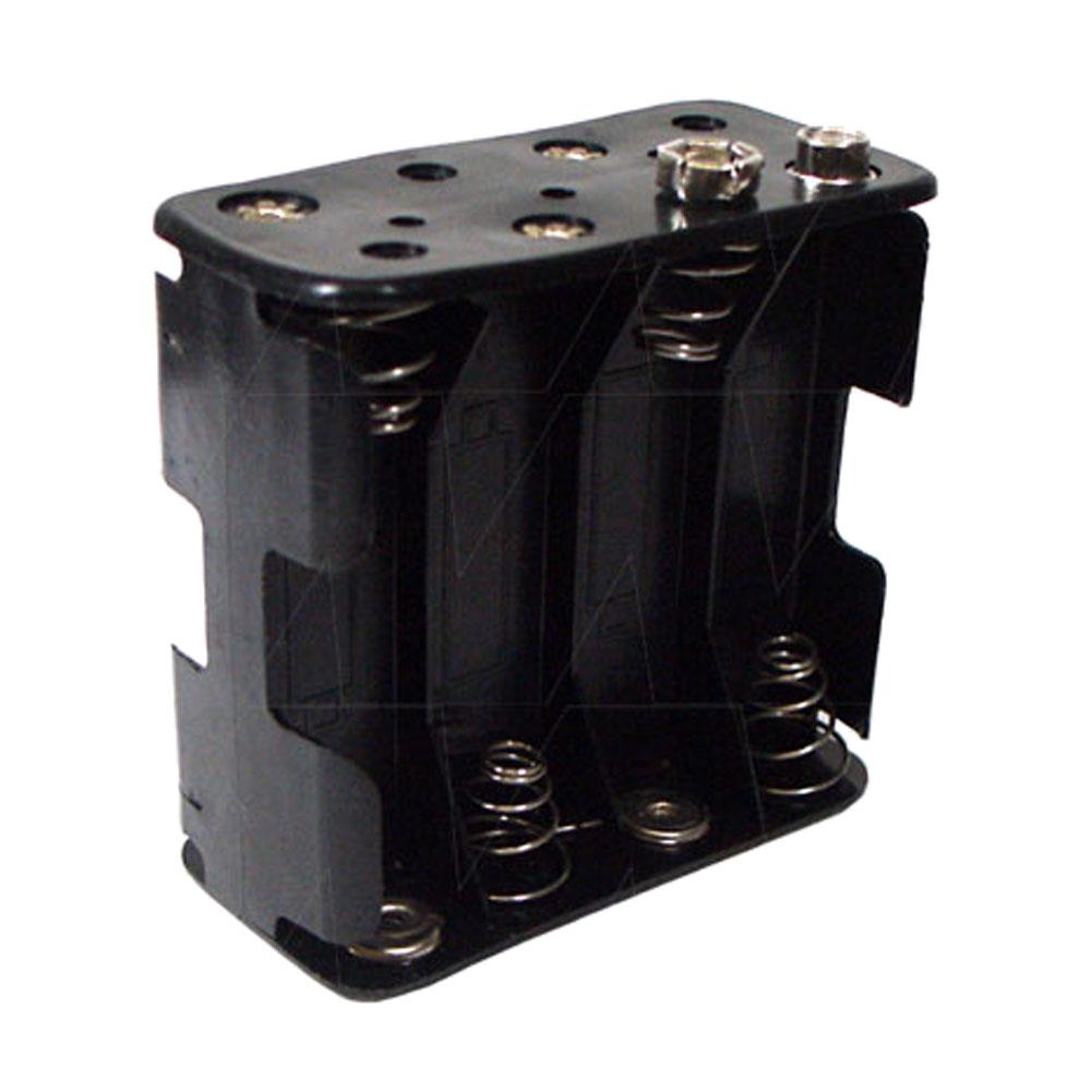 Battery Holder 2X4ROW AA