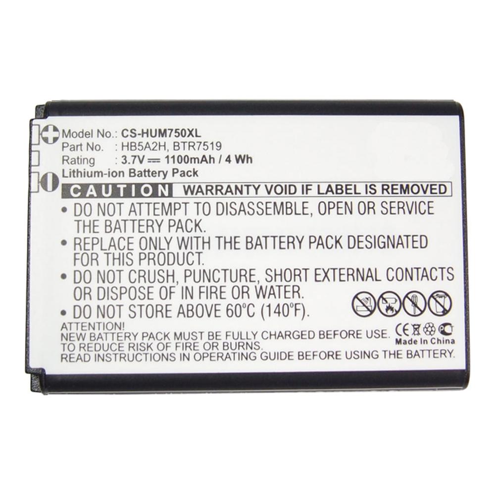 [PHUA8372] Battery to suit HUAWEI HB5A2H 3.7V 1100mAh Li-ion