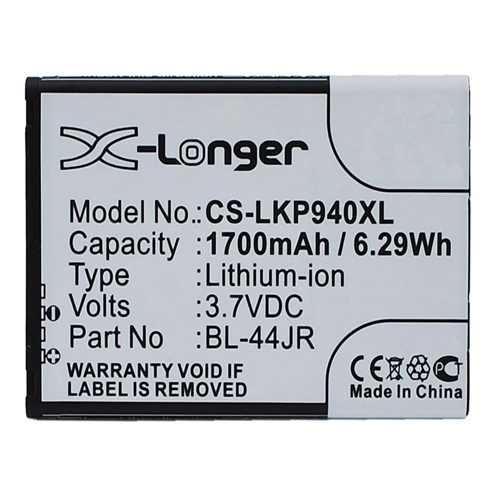 [PLGE9003] Battery To Suit LG BL-44JR 3.7V 1700mAh Li-ion
