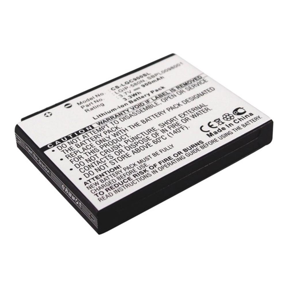 Battery to suit LG LGIP-580N 3.7V 900mAh Li-ion