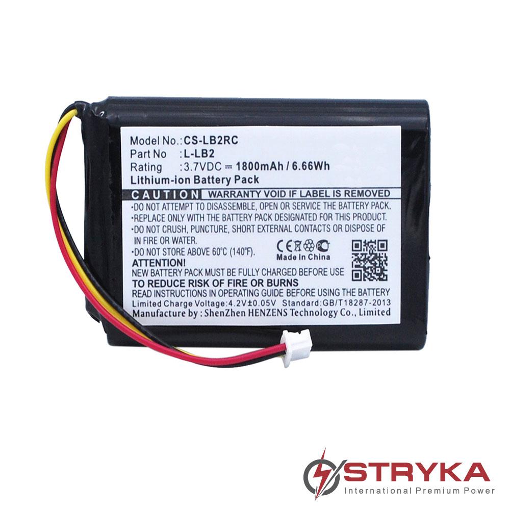 [SLOG8631] Battery to suit LOGITECH L-LB2 3.7V 1800mAh Li-ion