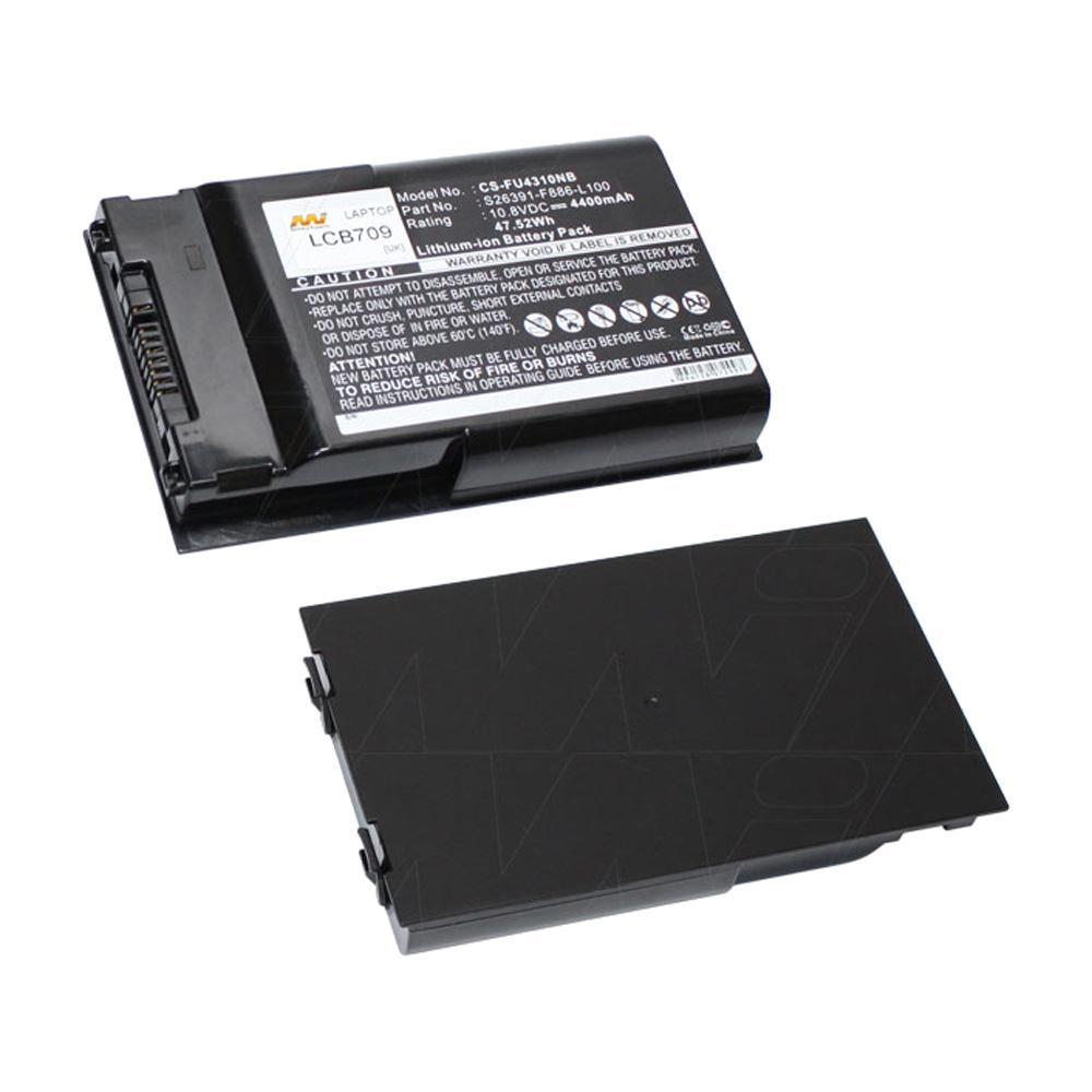 10.8V 47.52Wh - 4400mAh LiIon Laptop Battery