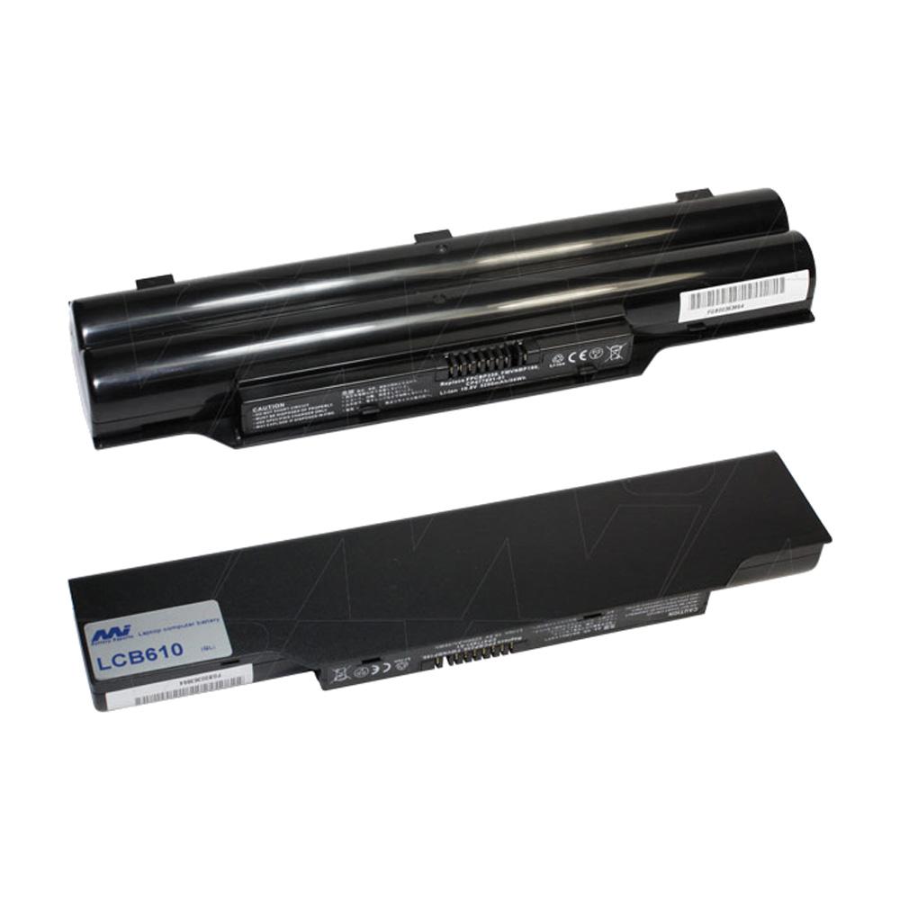 10.8V 56 Wh - 5200mAh LiIon Laptop Battery suit. For Fujitsu