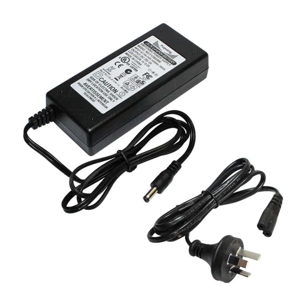 100-240VAC Input LiFePO4 8 Cell 29.2V Charger Output 2A + 2.1mm DC Plug