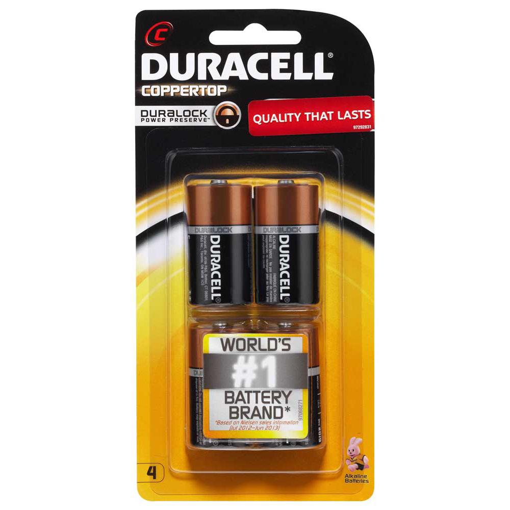 Duracell Coppertop C4