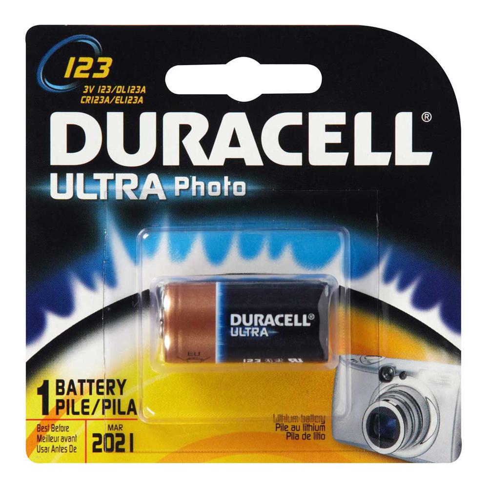 Duracell Ultra Lithium DL123A battery