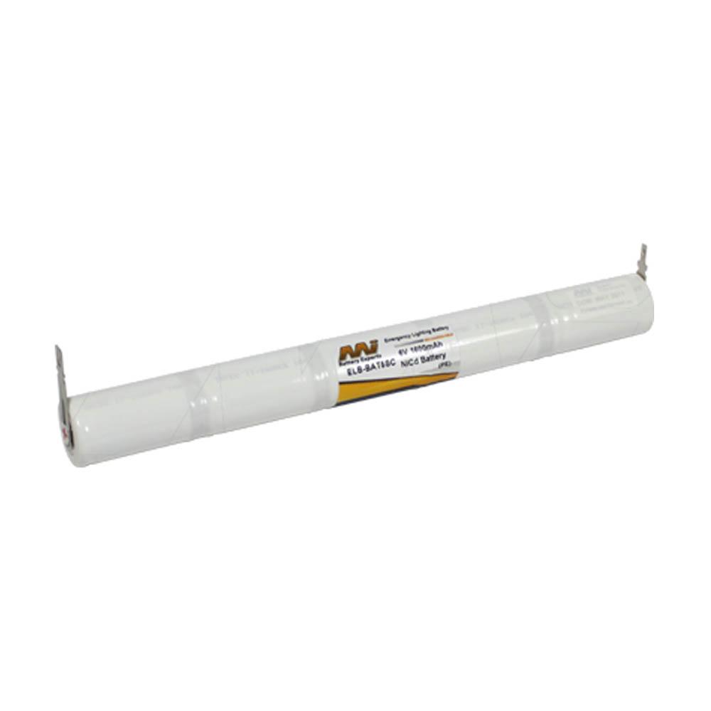 Emergency Lighting Battery for Legrand, HPM, Minitronics, D-SC1500HX5, 5VTCs, BAT5SC, 682353