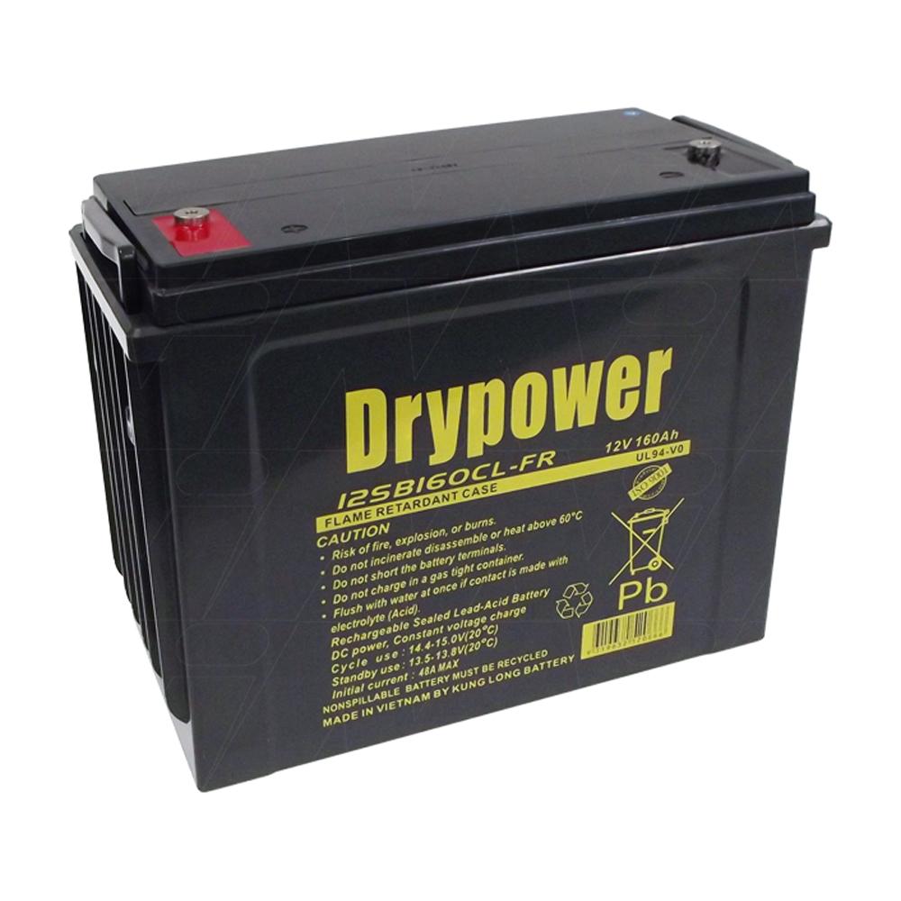 12V 160Ah SLA Battery (Flame Retardent Case)