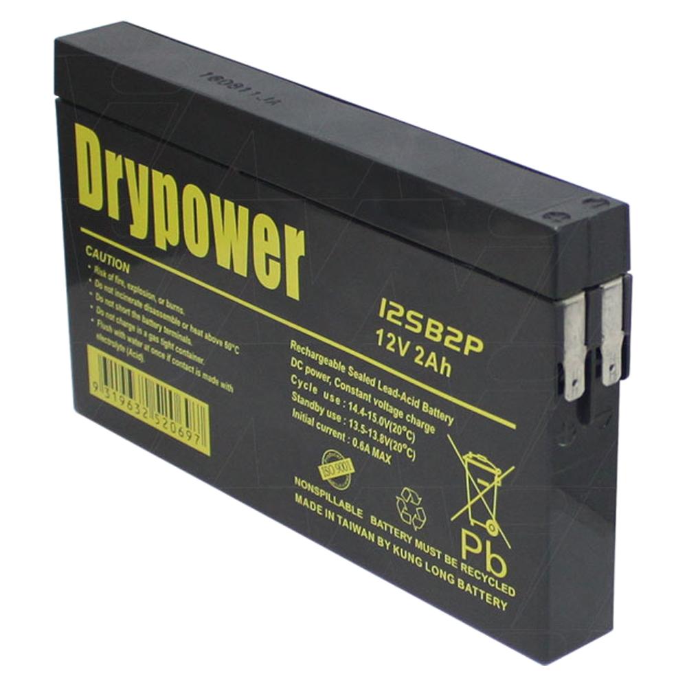 12V 2Ah SLA Battery