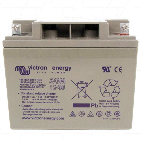 12V 38Ah (20HR) AGM Deep Cycle Battery