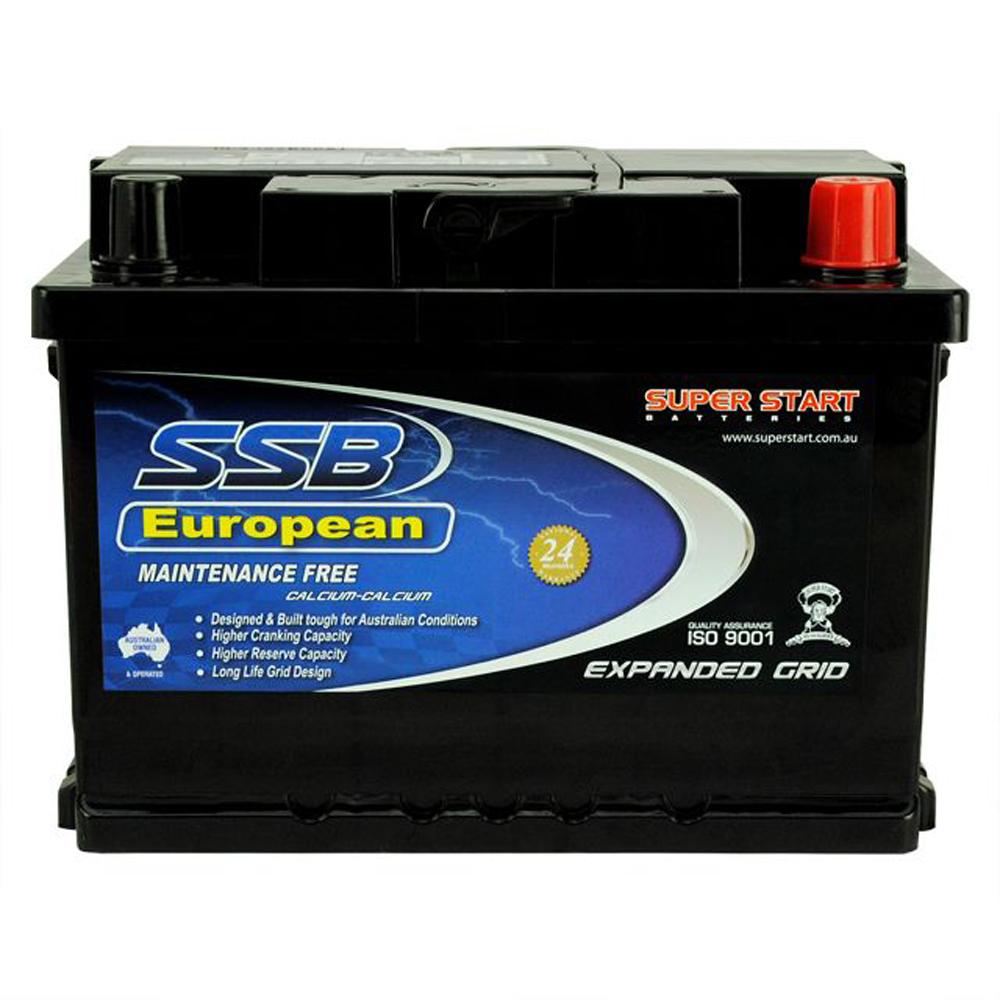 ES55 SSB European ES Automotive 12V 550CCA Battery