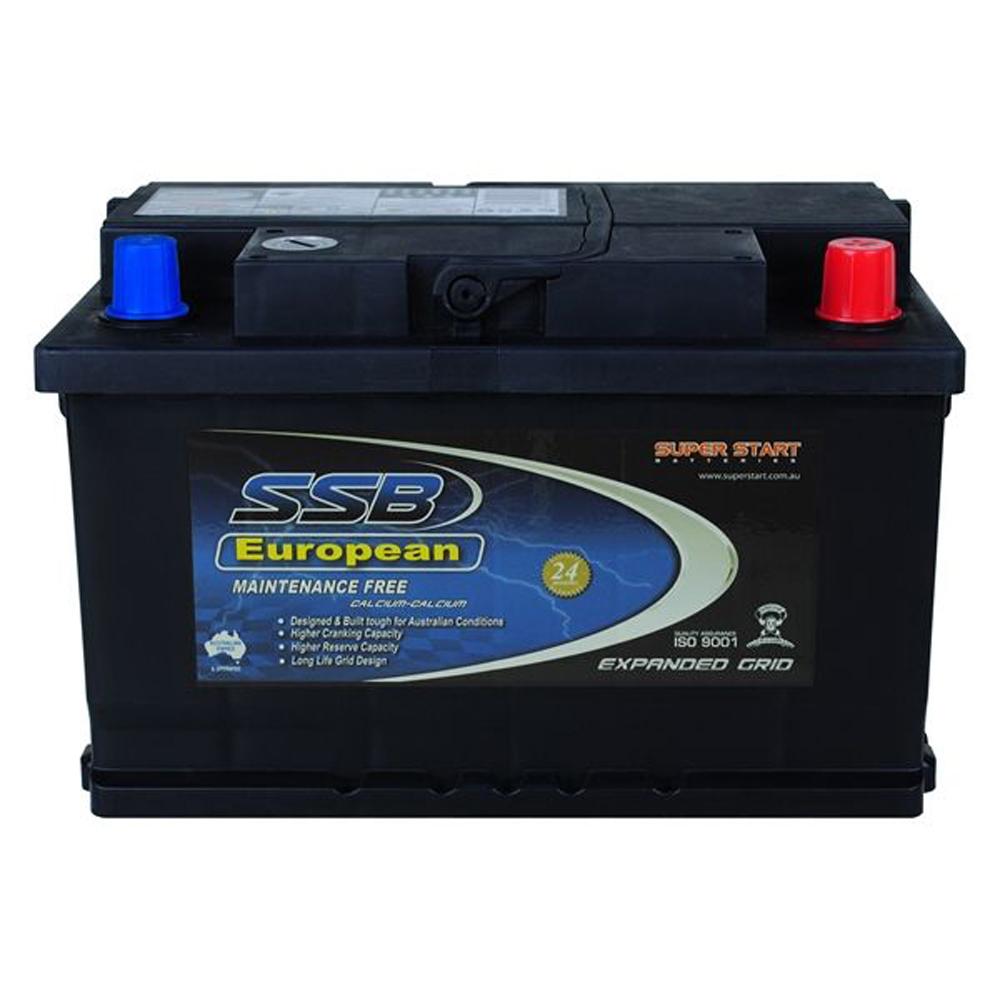 ES66 SSB European ES Automotive 12V 650CCA Battery