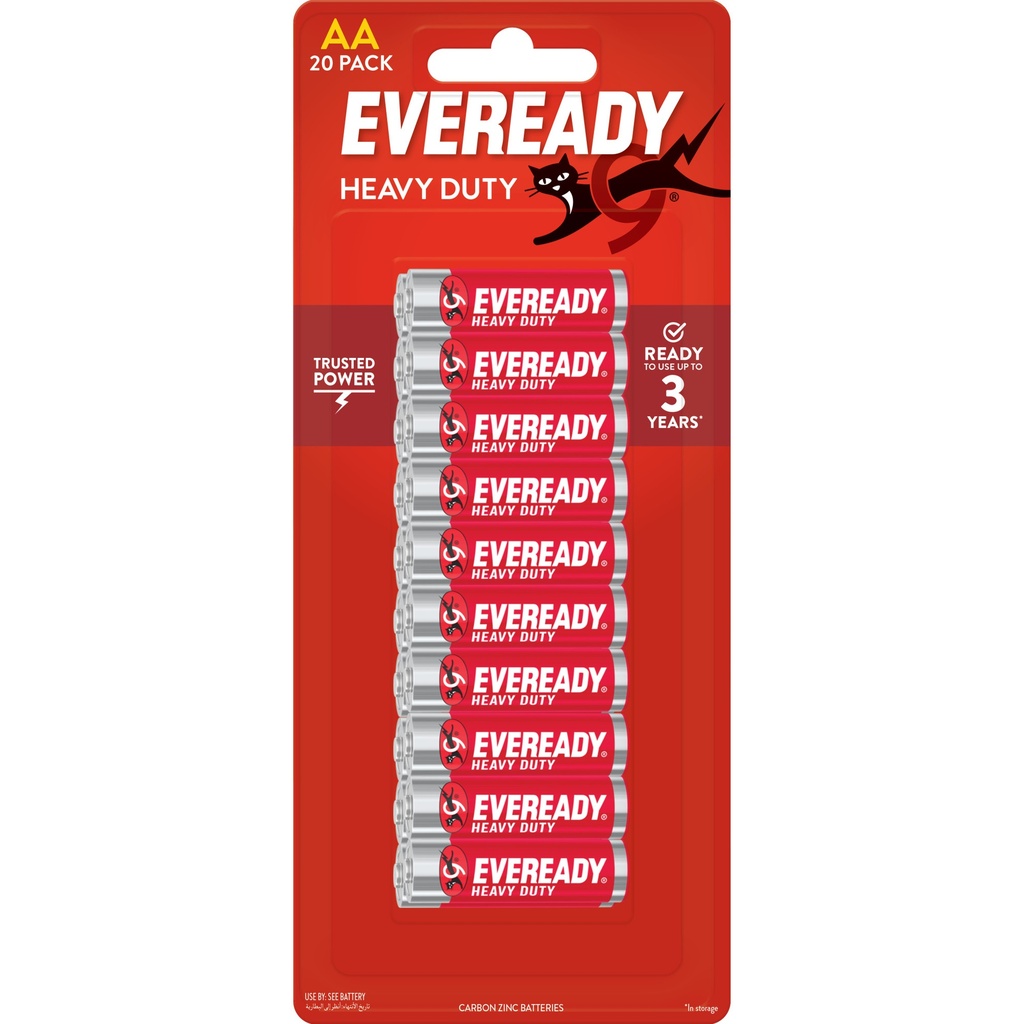 EVEREADY HD AA 20PK