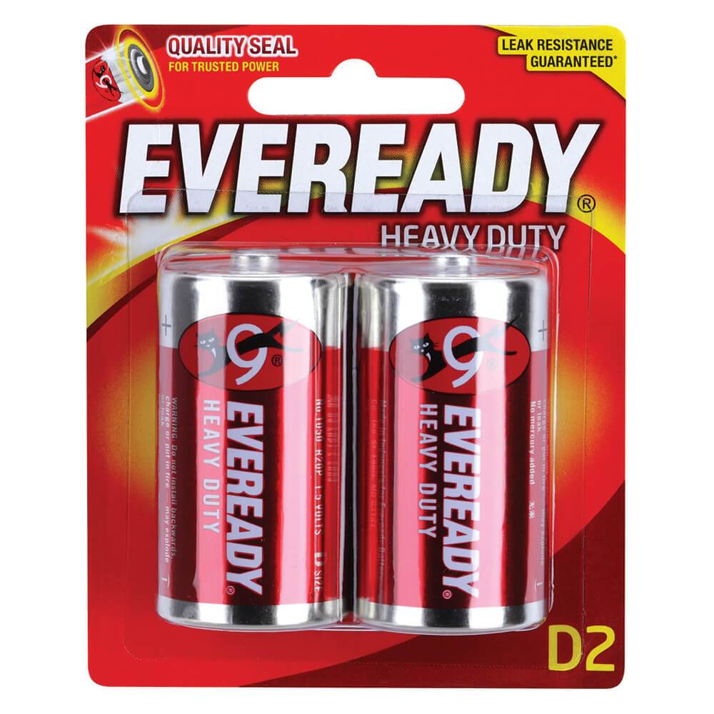 EVEREADY HD D 2PK