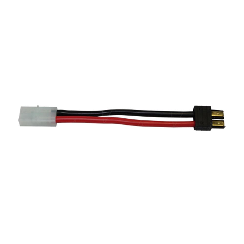 Female Tamiya Connector to Male Traxxas Type Connector. 150mm with 12AWG leads.