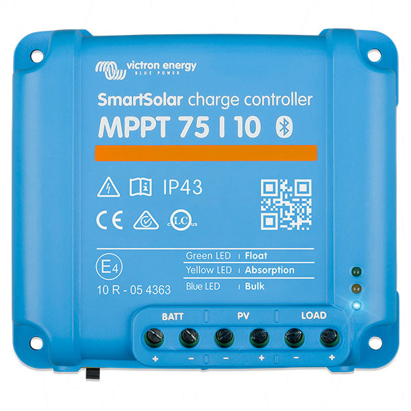 10A Smart Solar Charge Controller MPPT Type 75/10