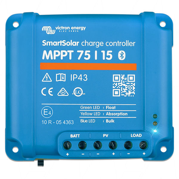 12V/24V 15A Smart Solar Charge Controller MPPT Type 75/15