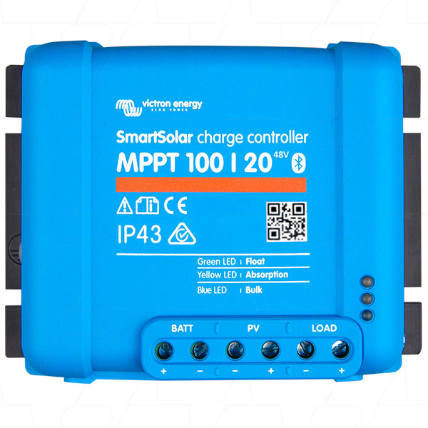 12V/24V/36V/48V 20A Smart Solar Charge Controller MPPT Type 100/20-48