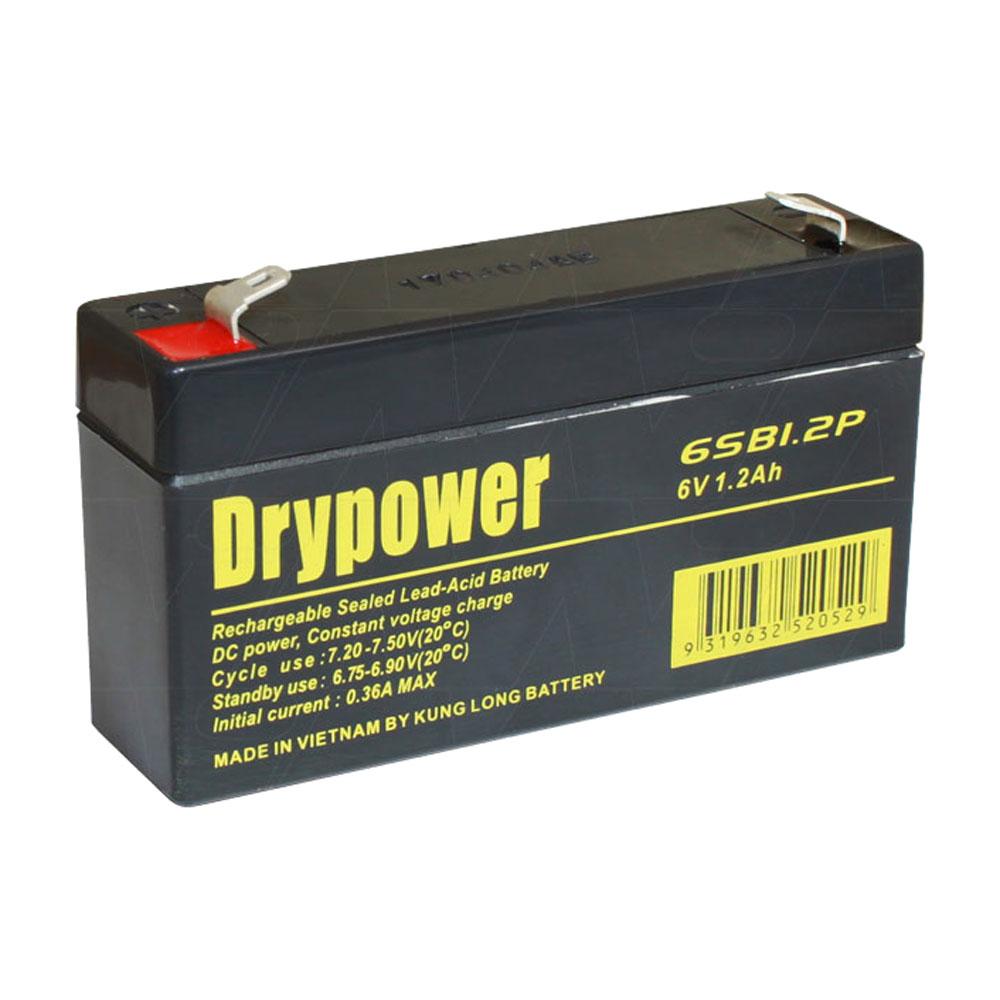 6V 1.2Ah SLA Battery