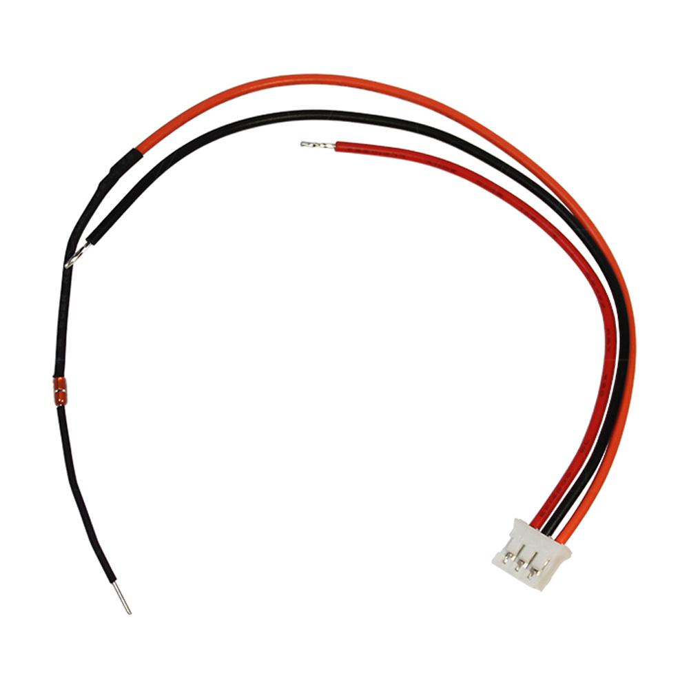 JST Type PHR-3, 24AWG, B=125mm, R=80mm, O=125mm c-w 10K Thermistor