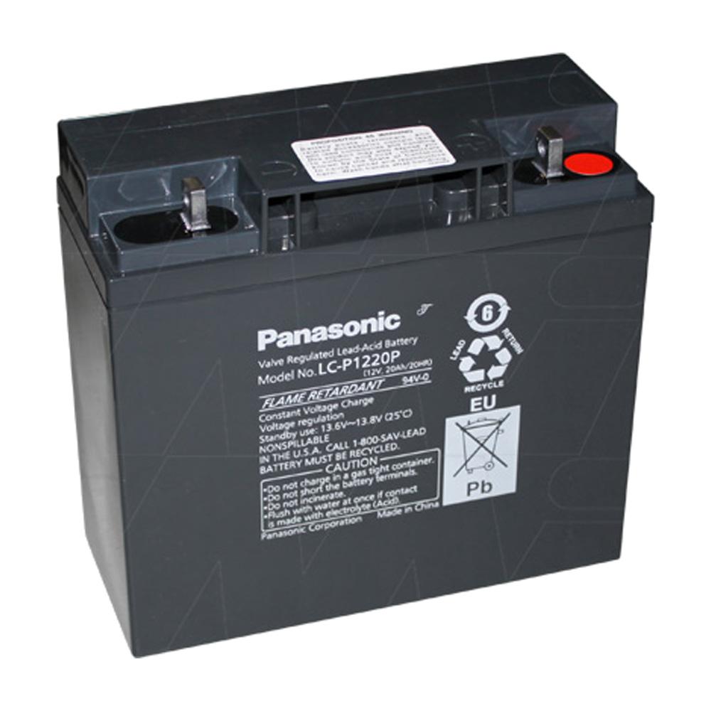LC-P1220P (LC-X1220P) Panasonic Sealed Lead Acid Battery for Standby, UPS