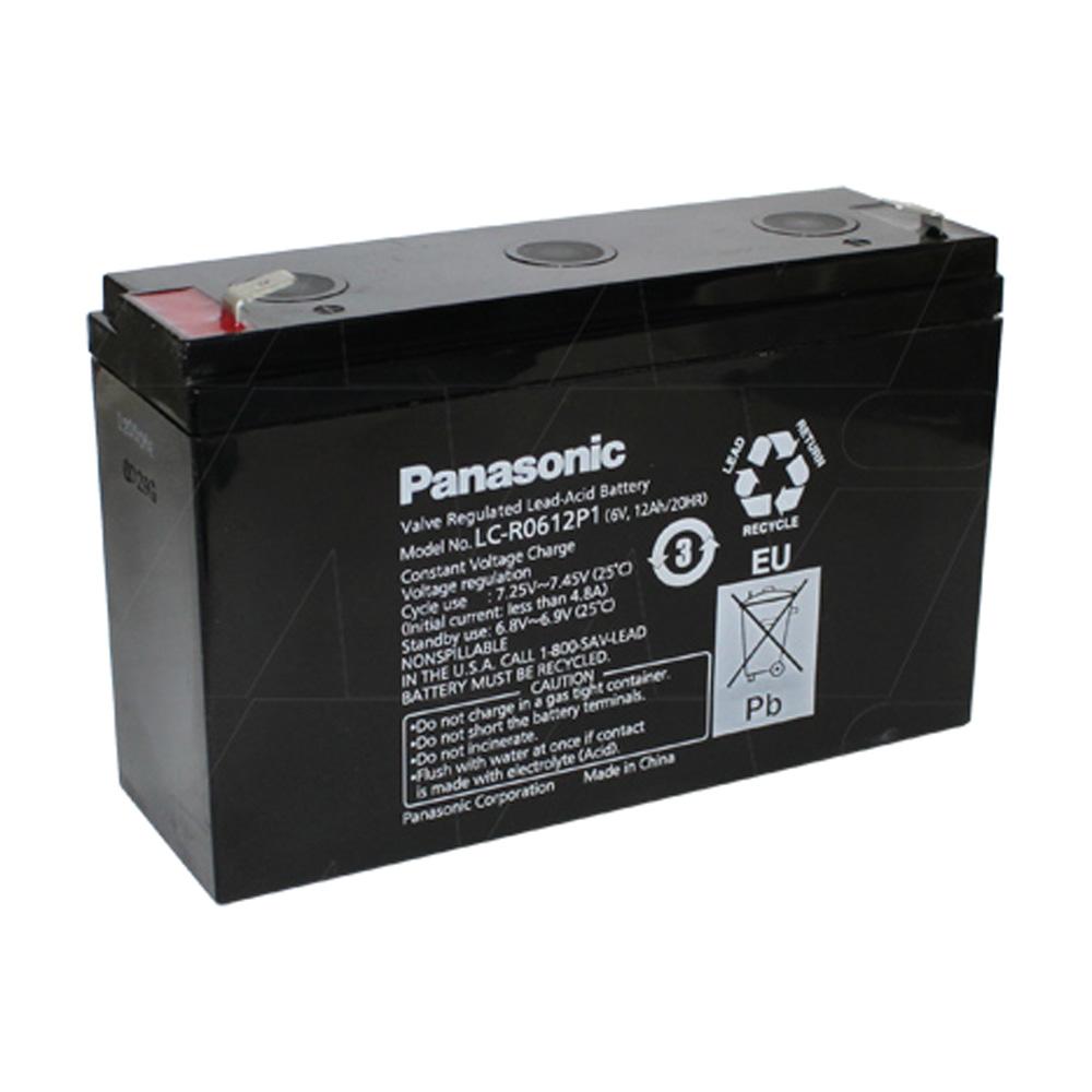LC-R0612P1 Panasonic Sealed Lead Acid Battery