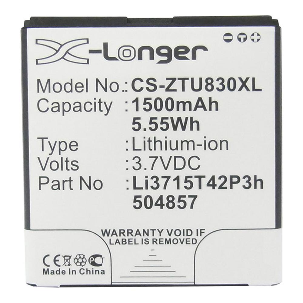 [PZTE7368] Stryka mobile phone battery for TELSTRA-ZTE 3.7V 1500mAh Li-ion