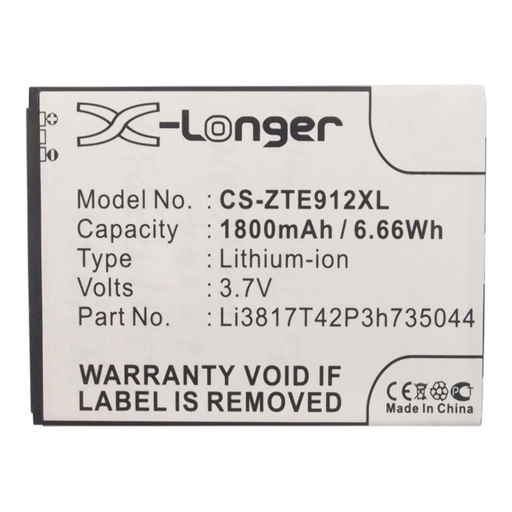 [PZTE6835] TELSTRA-ZTE T81 3.7V 1800mAh Li-ion