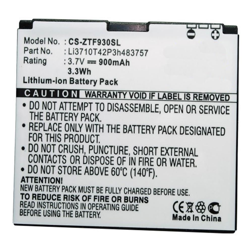 [PZTE6859] TELSTRA-ZTE T930 3.7V 900mAh Li-ion