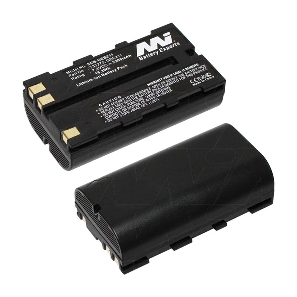7.4V 2200mAh LiIon Survey Equipment battery suit. for Leica