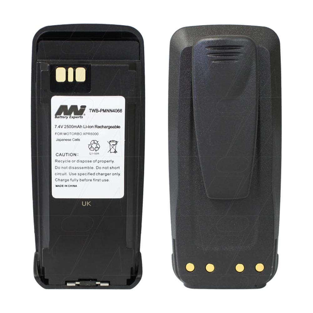 7.4V 2500mAh LiIon Impres Two Way Radio battery