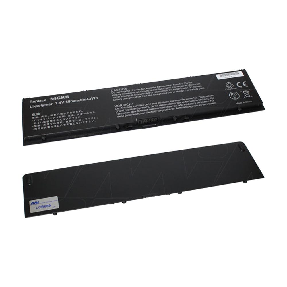 7.4V 58Wh - 5800mAh LiIon Laptop Battery