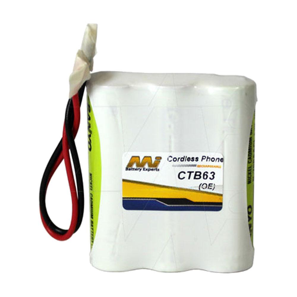 3.6V NiCd Cordless Phone battery suit. for Telstra