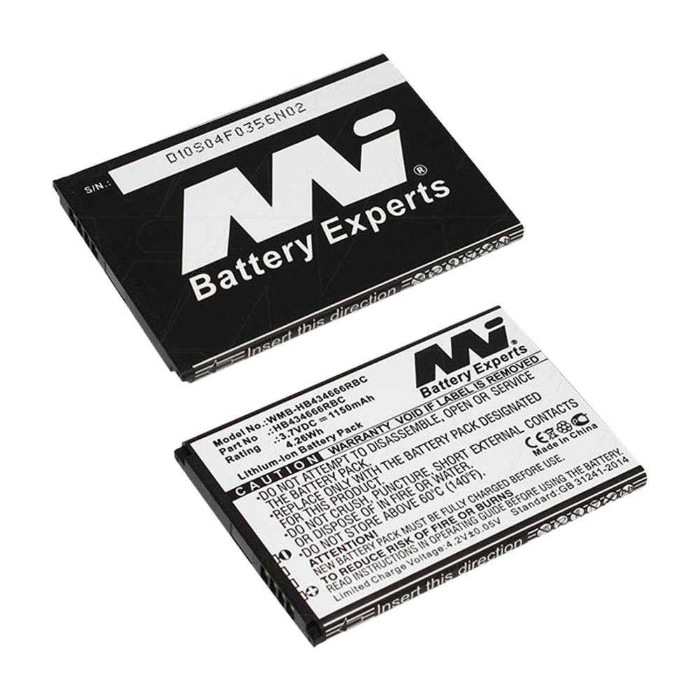 3.7V 1150mAh LiIon battery suit. for Huawei Wireless Modem