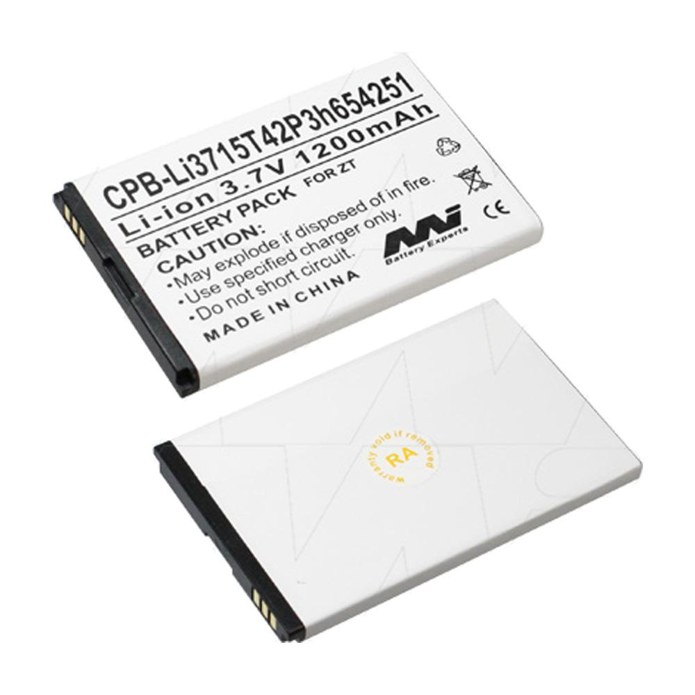 3.7V 1200mAh LiIon Mobile Phone battery suit. for ZTE