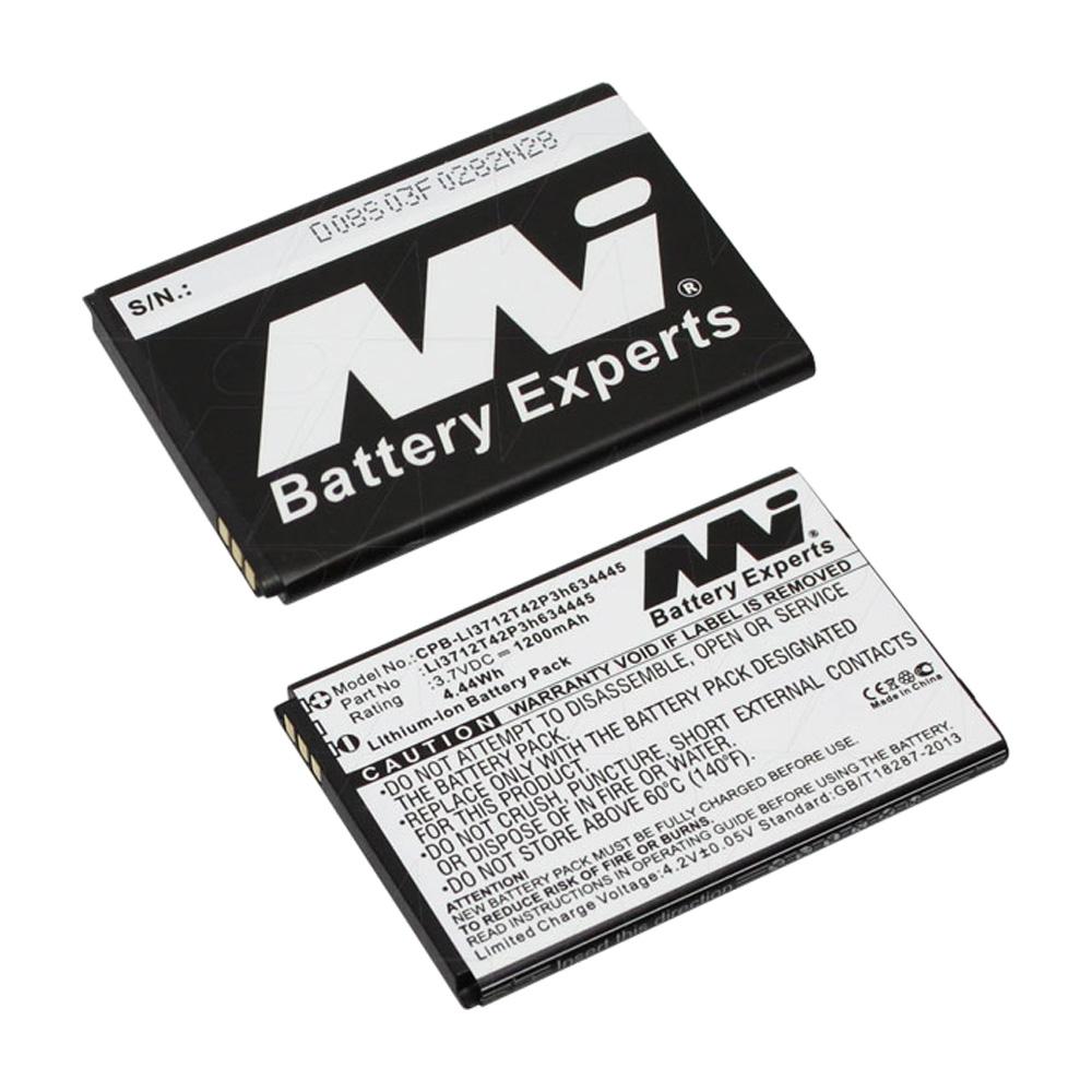 3.7V 1200mAh LiPo Mobile Phone battery