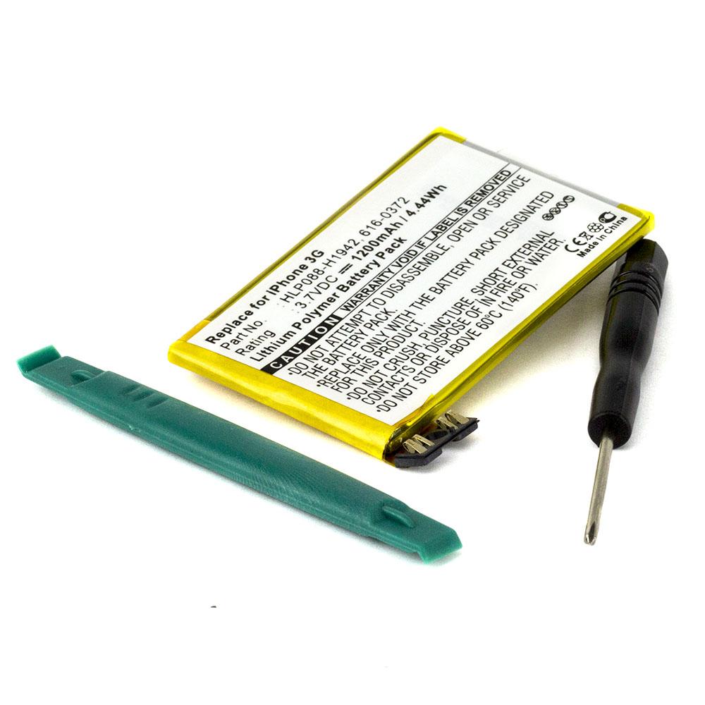 APPLE iPhone 3G 8GB; iPhone 3G 16GB 3.7V 1200mAh Li-Pol