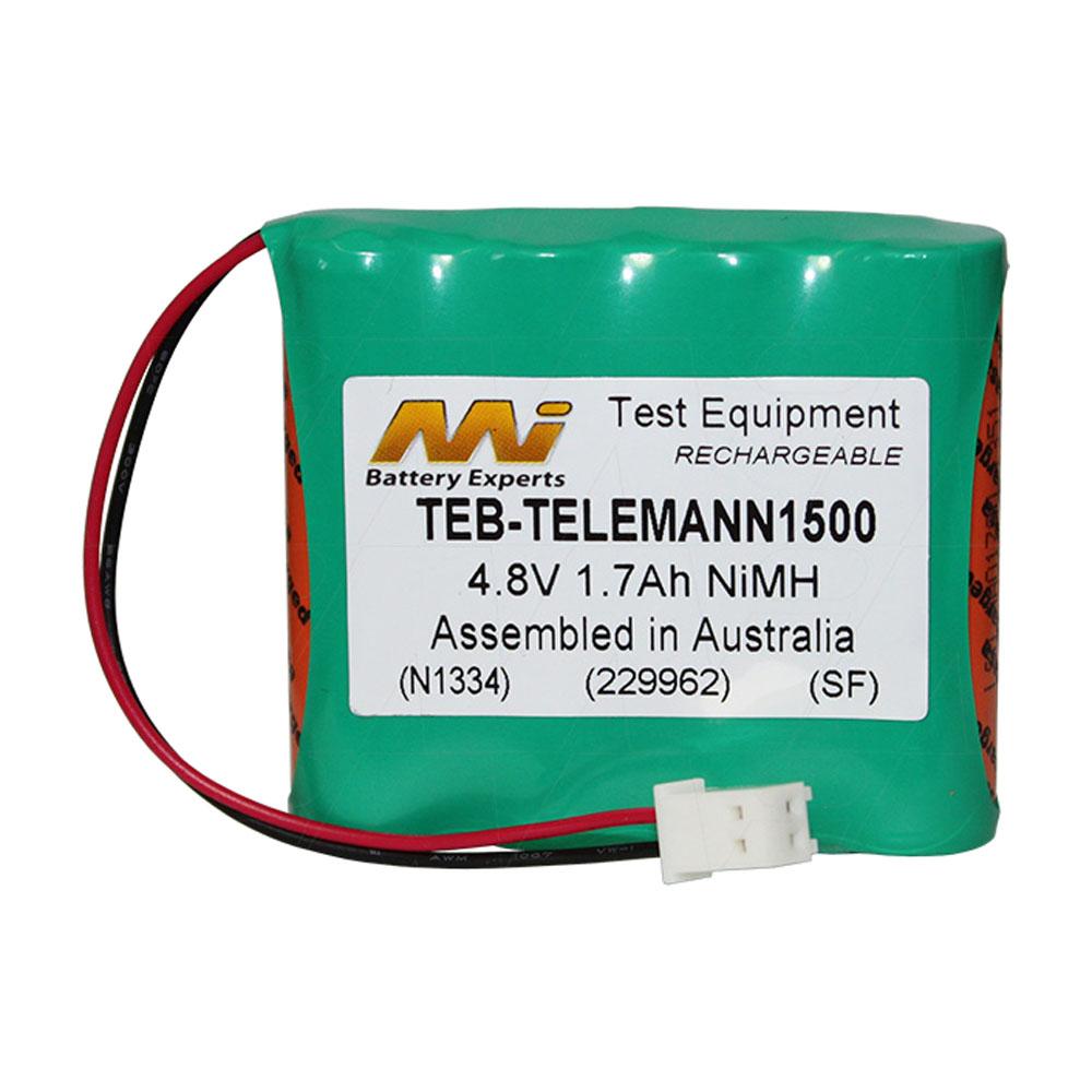 4.8V 1.7Ah NiMH Test Equip. battery