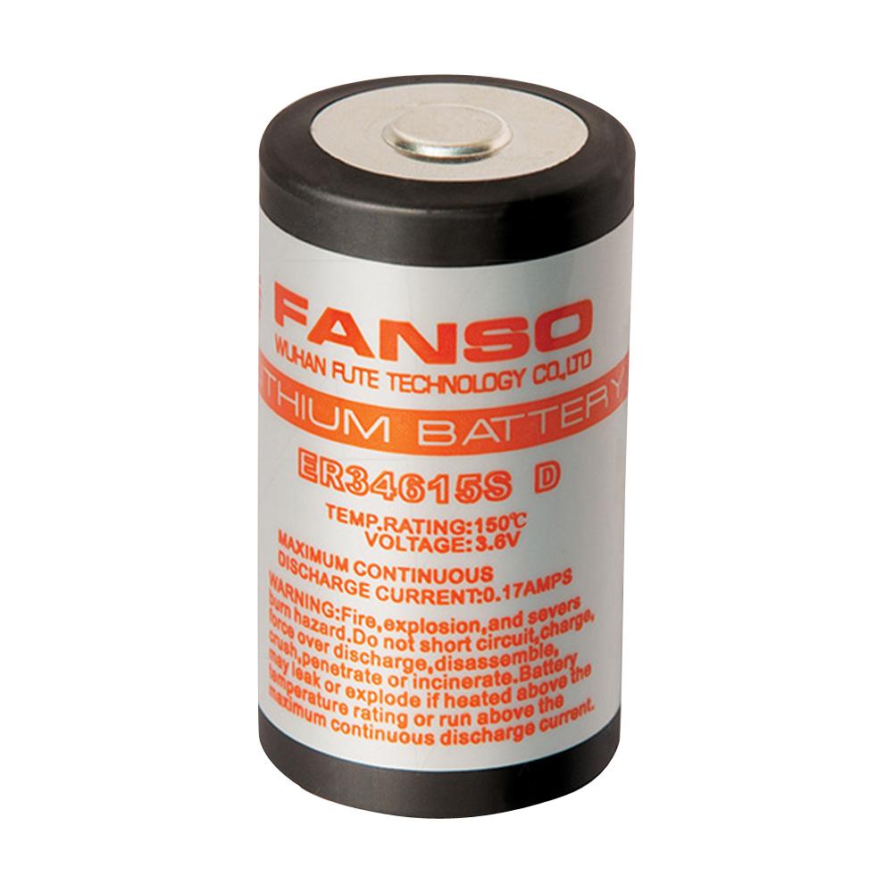 D 3.6V 12000mAh Lithium Cell High Temp 150 Deg C