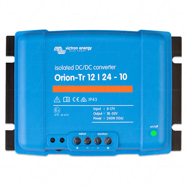 DC to DC Converter 10A Galvanic Isolated 8-17VDC Input to 20-30VDC Adjustable